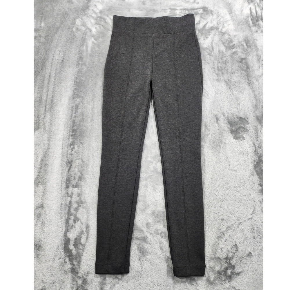 Gap Leggings Womens XS Gray Charcoal‎ Seamed High Rise Ankle Knit Stretch Casual